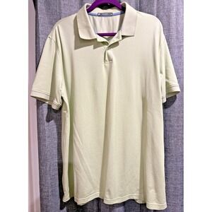 Member's Mark Men's Stretch Cotton Pique Polo Shirt Light Green Size X-Large